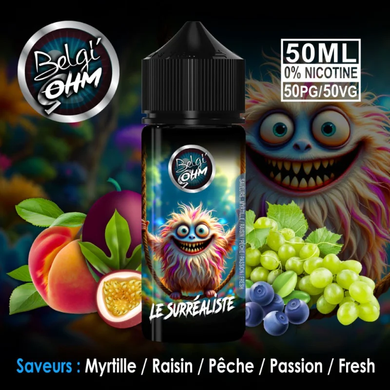 Le Surréaliste 0mg 50ml - Belgi'Ohm